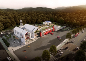 계룡소방서 현상설계